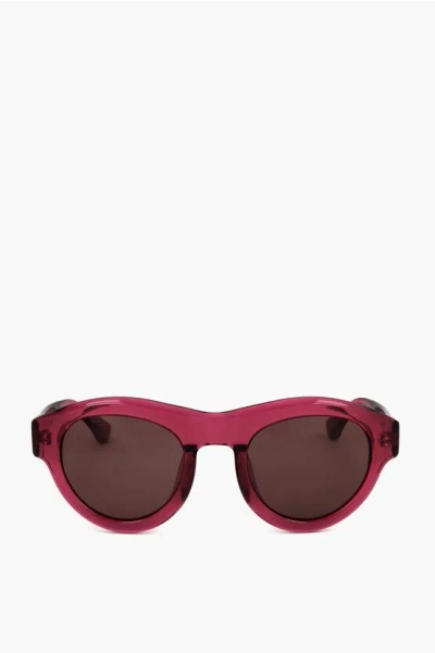 Linda Farrow Dries Van Noten Sunglasses With See Through Frame