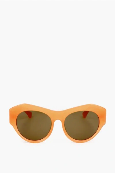 Linda Farrow Dries Van Noten Sunglasses With See Through Frame