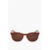 Linda Farrow Dries Van Noten Wayfarer Sunglasses With Ton-sur-ton Lenses