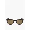 Linda Farrow Dries Van Noten Wayfarer Sunglasses With Tortoiseshell Frame