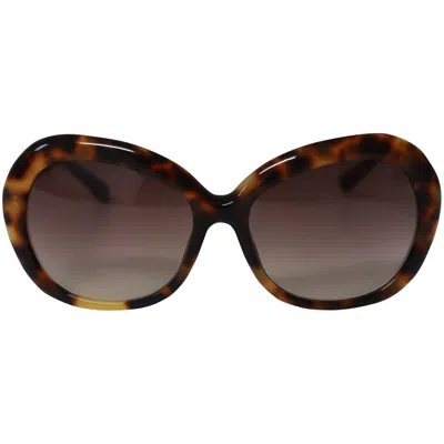 Linda Farrow Ellen Tortoiseshell Round Sunglasses In Tortoiseshell Acetate In Brown