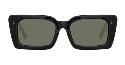Linda Farrow Eyewear In Black