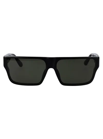 Linda Farrow Sunglasses Lfl1501 C1 Sun C1 In Black/yellowgold/grey