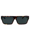 Linda Farrow Sunglasses Lfl1501 C3 Sun C3 In Darkt-shell/lightgold/deepgreen