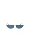 Linda Farrow Full Frame Sunglasses In Gold