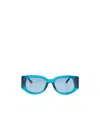 Linda Farrow Full Frame Sunglasses In Blue