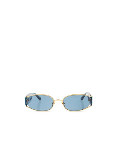 Linda Farrow Full Frame Sunglasses In Blue