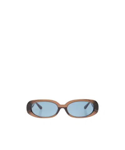 Linda Farrow Full Frame Sunglasses In Blue