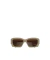 Linda Farrow Full Frame Sunglasses In Brown