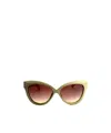 Linda Farrow Full Frame Sunglasses In Brown
