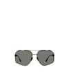 Linda Farrow Full Frame Sunglasses In Green