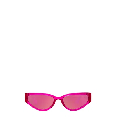 Linda Farrow Full Frame Sunglasses In Pink