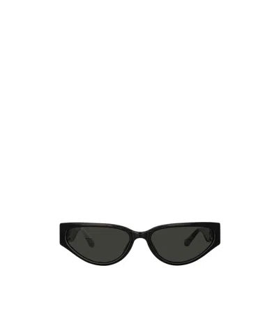 Linda Farrow Full-framed Sunglasses In Green