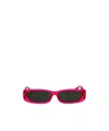 Linda Farrow Geometric Sunglasses