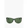 Linda Farrow Dries Van Noten Wayfarer Sunglasses With Slim Frame