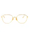 Linda Farrow Optical In Yellowgold/whitegold/optical