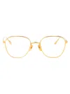 Linda Farrow Optical In Yellowgold/whitegold/optical