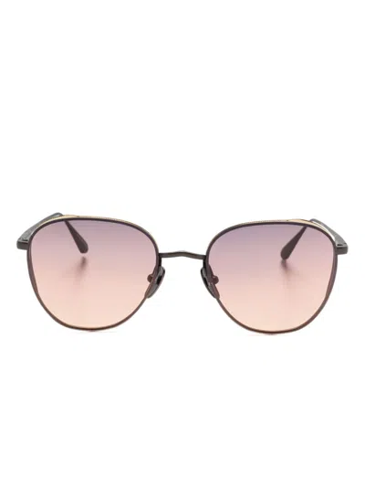 Linda Farrow Hardy Sunglasses In Black
