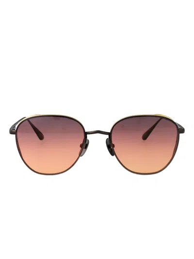 Linda Farrow Hardy Titanium Sunglasses