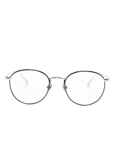 Linda Farrow Harrison Round-frame Glasses In Black