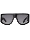 Linda Farrow It Girl Oversized Sunglasses In Black