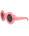 Linda Farrow Jeremy Scott By  Unisex Jspool 48mm Sunglasses In Pink