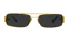 Linda Farrow Joey Sunglasses In Gold