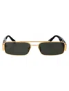 Linda Farrow Sunglasses Lfl1470 C1 Sun C1 In Yellowgold/black/grey