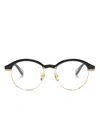 Linda Farrow Keen Pantos-frame Glasses In Black