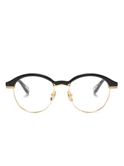 Linda Farrow Keen Pantos-frame Glasses In Black