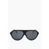 Linda Farrow Kris Van Assche Aviator Sunglasses With Monochrome Lenses