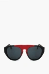 Linda Farrow Kris Van Assche Aviator Sunglasses With Two-tone Frame