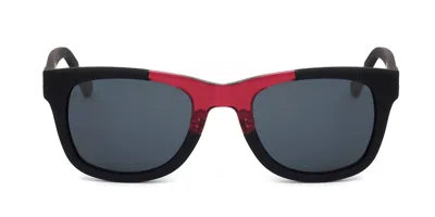 Linda Farrow Kris Van Assche Kva37 C2 Men's Sunglasses Black Size 50 In Multi