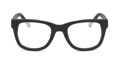 Linda Farrow Kris Van Assche Kva37 C4 Men's Glasses Black Size 50 - Free Lenses - Blue Light Block Available