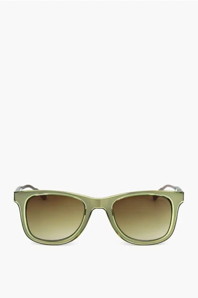 Linda Farrow Kris Van Assche Wayfarer Sunglasses With Gradient Lenses