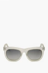 Linda Farrow Kris Van Assche Wayfarer Sunglasses With Matte Frame