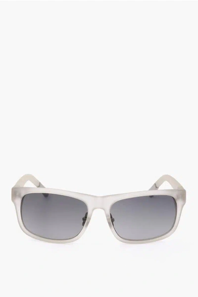 Linda Farrow Kris Van Assche Wayfarer Sunglasses With Matte Frame In White