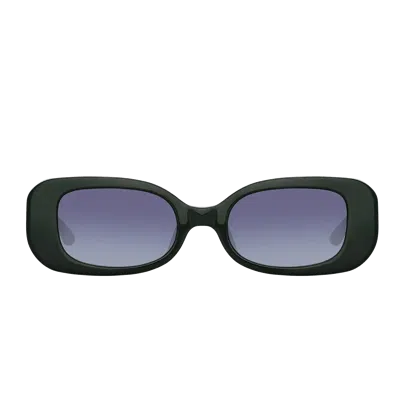 Linda Farrow Lfl 1117 Sunglasses In Black