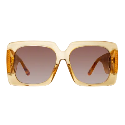Linda Farrow Lfl 1346 Sunglasses In Neutral