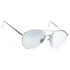 Linda Farrow Lfl624/6 Lens Cut Out Aviator Sunglasses In Silver