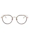 Linda Farrow Geometric Flat Mirror In Gold