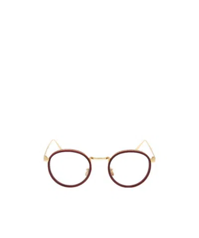 Linda Farrow Logo Flat Mirror In Gold