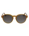 Linda Farrow Luxe Sunglasses In Brown Acetate In Brown