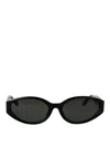 Linda Farrow Lyra Sunglasses In Black