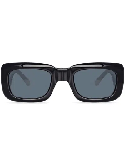 Linda Farrow X The Attico Joria Square Frame Sunglasses In Multi