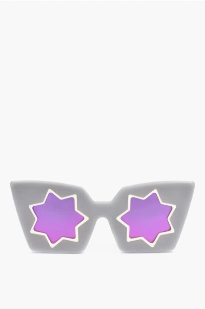 Linda Farrow Markus Lupfer Cat-eye Sunglasses With Design Lenses