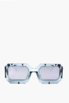 Linda Farrow Markus Lupfer Square Sunglasses With Transparent Frame