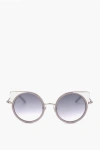 Linda Farrow Matthew Williamson Cat-eye Sunglasses Wiith Round Lenses