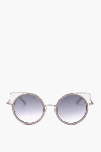 Linda Farrow Matthew Williamson Cat-eye Sunglasses Wiith Round Lenses
