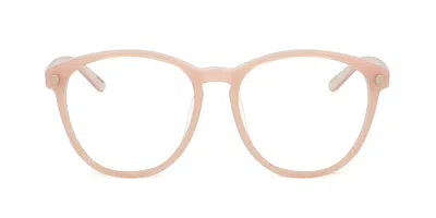 Linda Farrow Matthew Williamson Mw120 C1 Women's Glasses Pink Size 54 - Free Lenses - Blue Light Block Available In Dusty Rose Pink